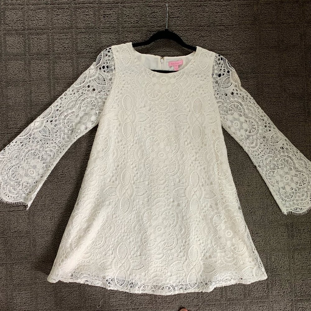 Lilly Pulitzer Colette Lace Tunic Dress - Picture 2 of 6